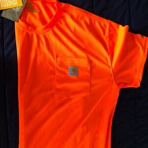 New-XL, Carhartt, Orange Work T-Shirt